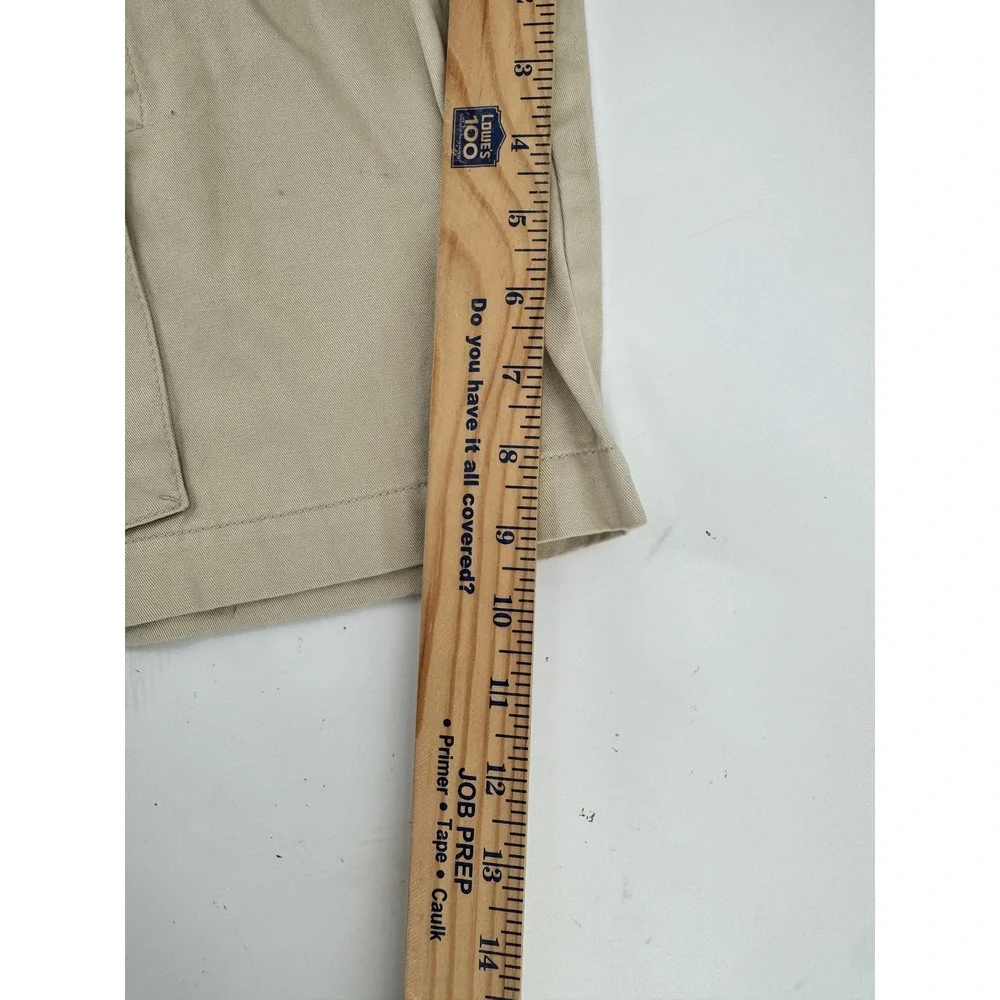 Polo Ralph Lauren Womens Cargo Shorts 12 New Basic Sand Beige Cotton Chino‎ - Picture 11 of 14